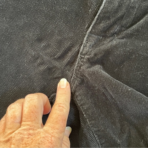 Hudson black corduroy boot cut pants 27 - Picture 8 of 11
